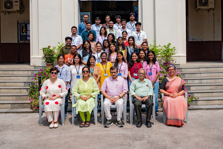 Group photos of the final year students (2025) with their teachers